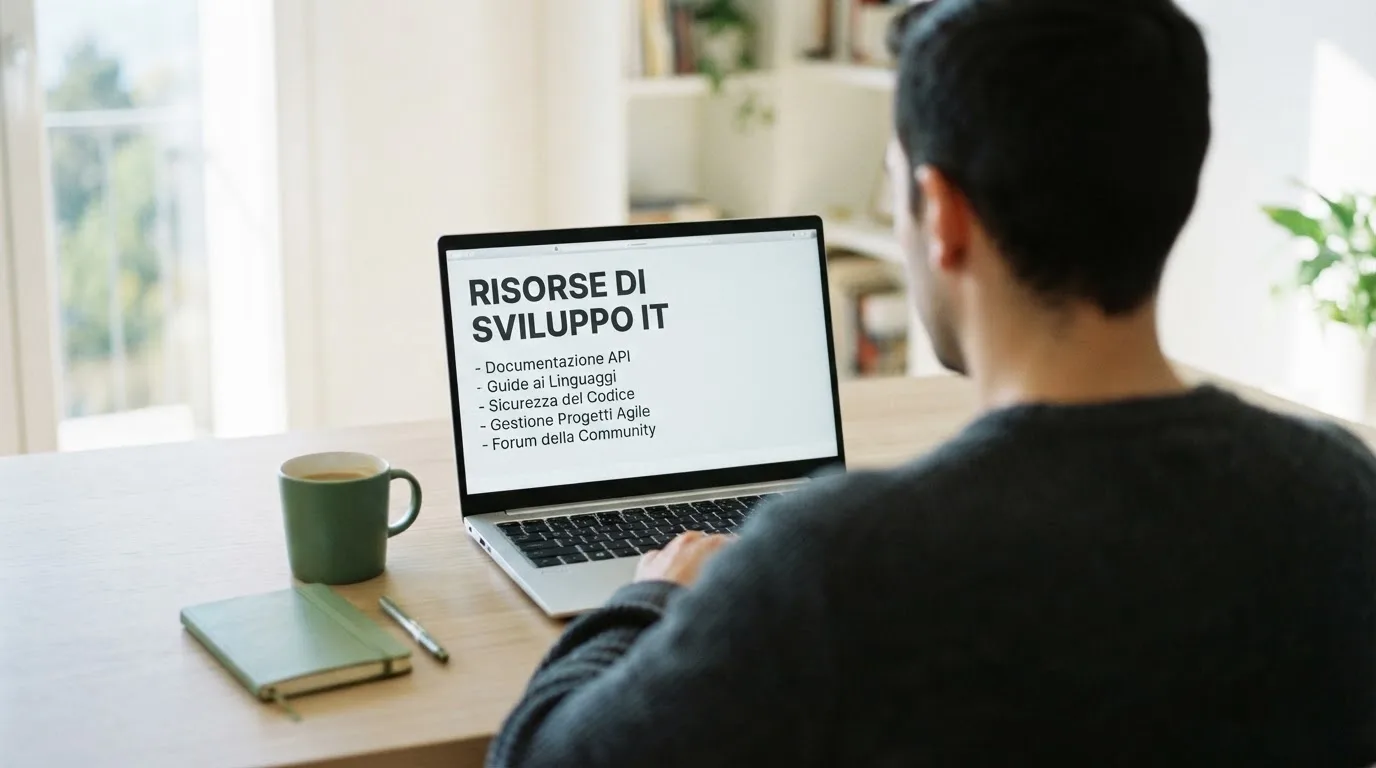 Persona davanti a un portatile che legge una pagina informativa sul gioco online in Italia — casino non aams affidabili